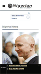Mobile Screenshot of nigeriannews.net
